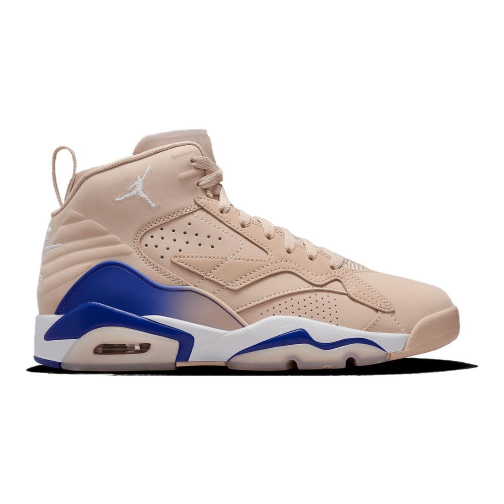 Jordan Women's MVP Shoes, White/Tan, 6.5